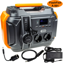 Зарядна станція FlashFish A501 500W 150000mAh   Portable Power Bank, Сонячна станція
