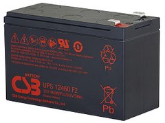 Аккумулятор, батарея CSB UPS12460 F2 12В 9Ач