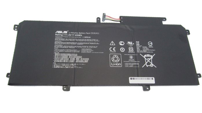 Аккумулятор для ноутбука Asus 3900мАч C31N1411, Asus UX305, Zenbook UX305
